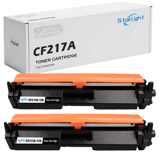 2 Compatible HP 17A Toner Cartridge Replacement For HP 17A / CF217A Fits For HP LaserJet Pro M102 M102a M102w MFP M130 MFP M130a MFP M130fn MFP M130fw