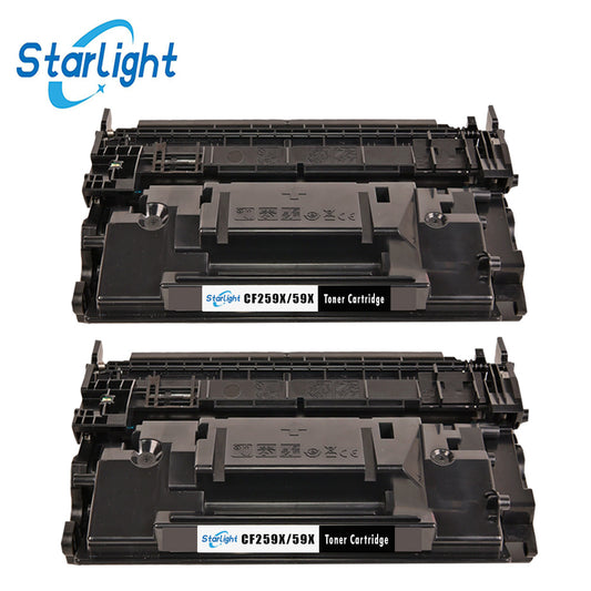 2 CF259X Black Toner Cartridge Replace for HP 59X 59A HP LaserJet Pro M304 M304a M404 M404dn M404dw M404n M406dn MFP M428 MFP M428dw