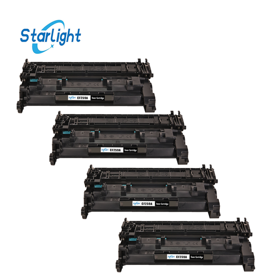 4 CF259A Black Toner Cartridge Replace for HP 59A HP LaserJet Pro M304 M304a M404 M404dn M404dw M404n M406dn MFP M428 MFP M428dw MFP M428fdw WITH CHIP