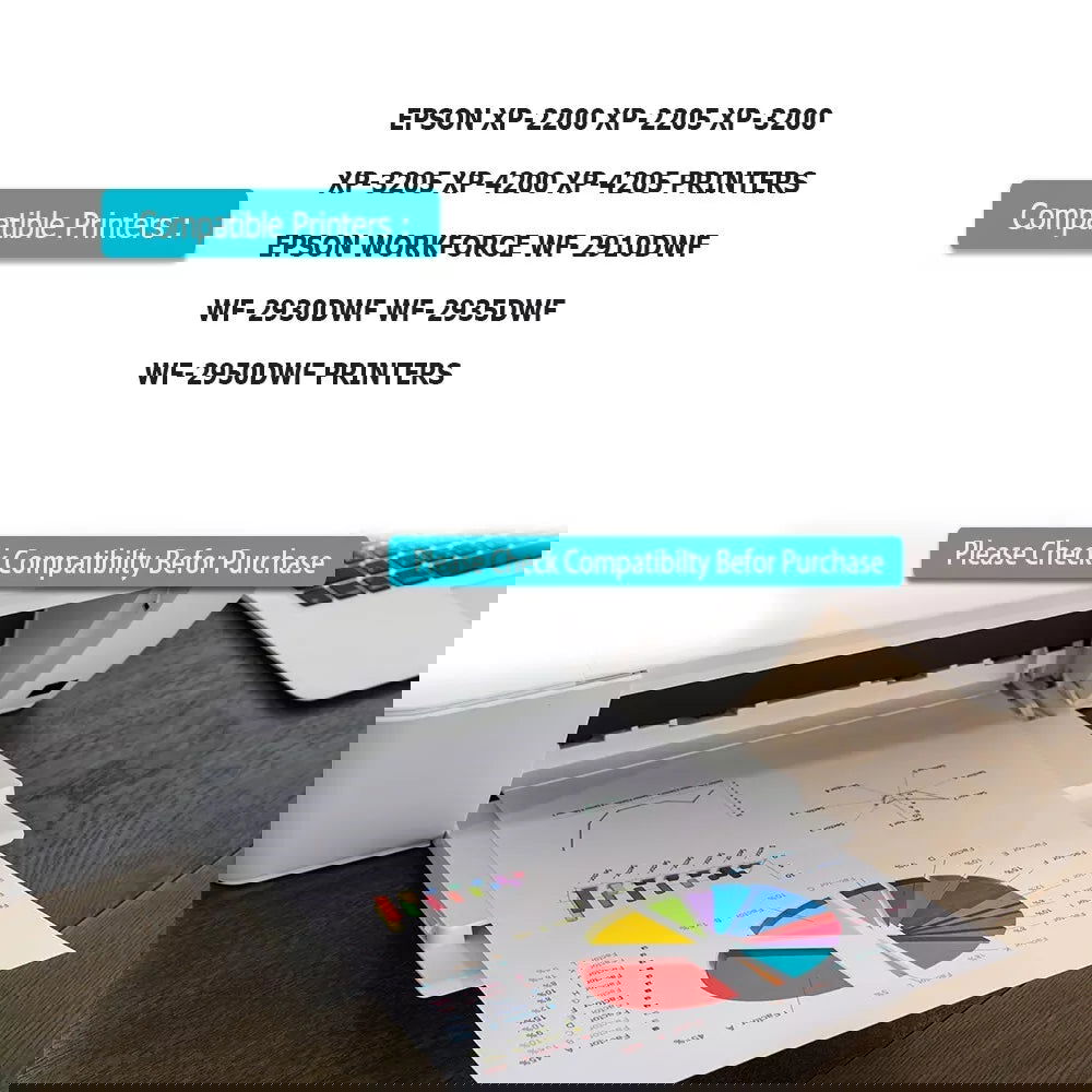 4 Ink Cartridge For Use in Epson XP-2200 XP2205 XP3200 XP3205 XP4200 XP4205 - Starlight