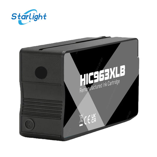 Black Ink Cartridge 963XL For HP OfficeJet Pro 9010 9012 9013 9014 9015 9016 9018 9019 9020 9022 9023 9025 9026 9028 - Starlight