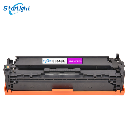 Magenta Compatible Toner Cartridge CB543A Replace for 125A HP Colour LaserJet CM1312,CM1312n,CM1312nfi,CP1215,CP1217,CP1510,CP1514n,CP1515n,CP1518ni