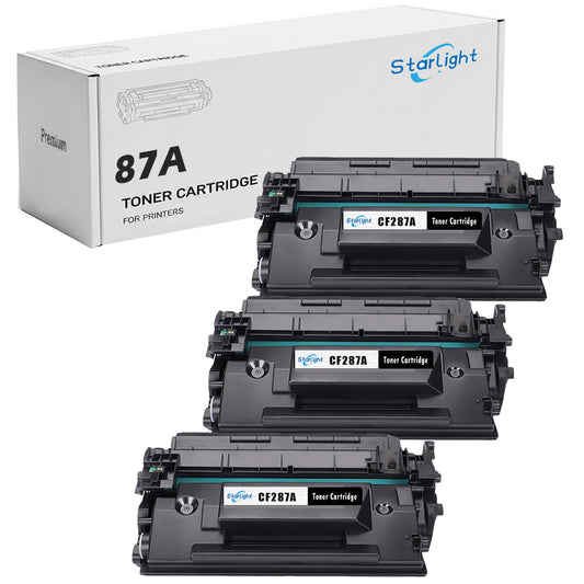 4 Toner Cartridge 410X / CF410X Fit For HP Colour LaserJet Pro M452dn M452dw M452nw M377dw M477dw M477fdn M477fdw M477fnw M477nw Black - Starlight