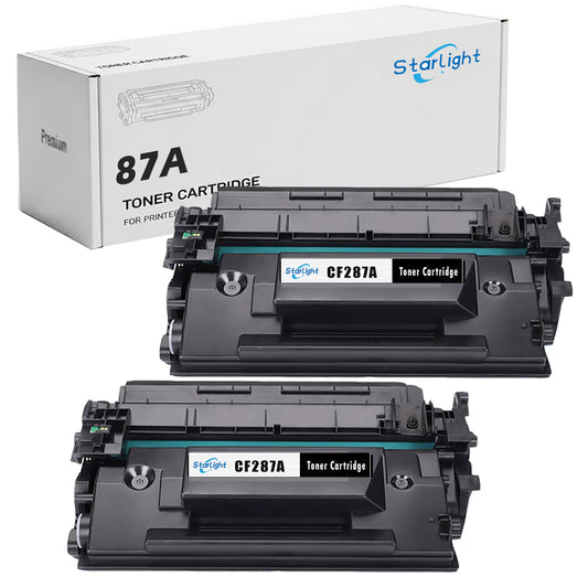 2 Toner Cartridge 410X / CF410X Fit For HP Colour LaserJet Pro M452dn M452dw M452nw M377dw M477dw M477fdn M477fdw M477fnw M477nw Black - Starlight