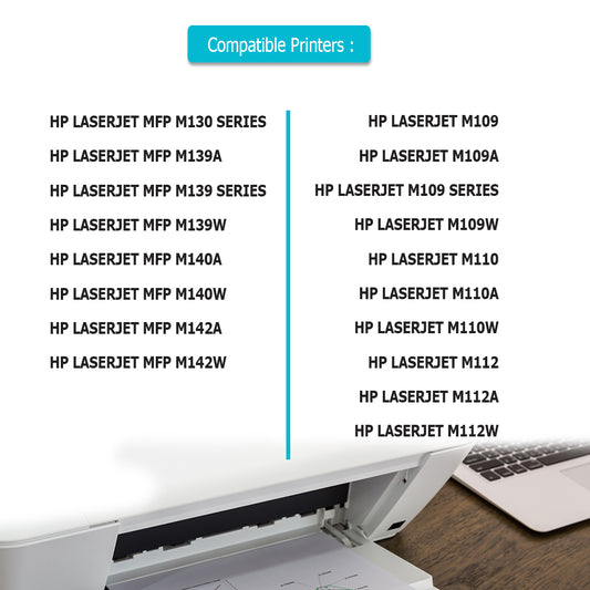 Toner Cartridge W1420A / 142A With Chip Fit For HP LaserJet M139a M139w M140a M140w M142a M142w M109a M109w M110a M110w M112a M112w Black
