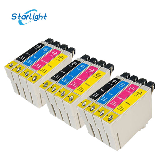 12 Ink Cartridge Compatible with Epson BX3450 CX4300 D120 SX210 SX215 SX415