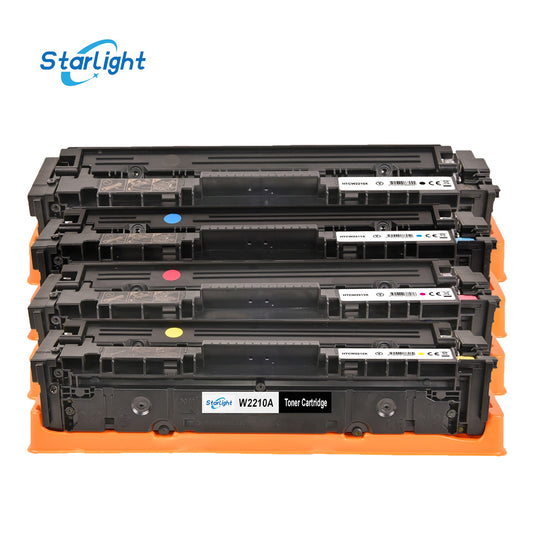 4 Toner Cartridge 207A with Chip Compatible for HP 207A for HP Color Laserjet Pro MFP M283fdw M255dw M282nw M255nw W2210A W2211A W2212A W2213A