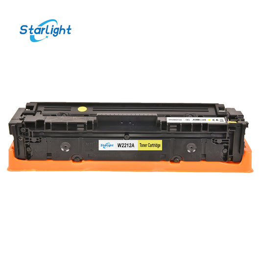 Yellow Toner Cartridge 207A with Chip Compatible for HP 207A for HP Color Laserjet Pro MFP M283fdw M255dw M283fdn M283cdw M282nw M255nw W2212A