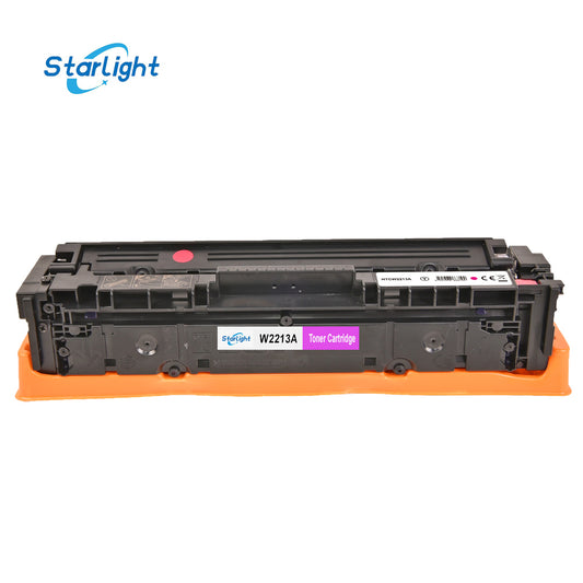 Magenta Toner Cartridge 207A with Chip Compatible for HP 207A for HP Color Laserjet Pro MFP M283fdw M255dw M283fdn M283cdw M282nw M255nw W2213A