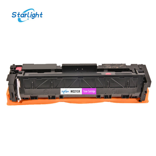 Magenta Toner Cartridge 207X with Chip Compatible for HP 207X for HP Color Laserjet Pro MFP M283fdw M255dw M283fdn M283cdw M282nw M255nw W2213X