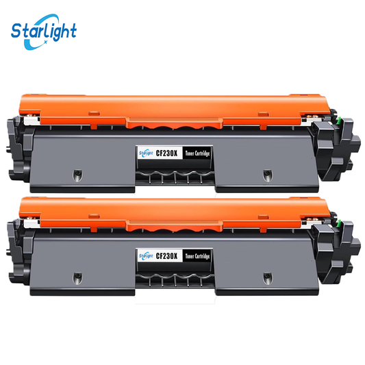 2 Compatible HP 30X Toner Cartridge Replacement For HP 30X / CF230X Fits For HP LaserJet Pro M203 M203dn M203dw MFP M227 MFP M227fdn MFP M227fdw
