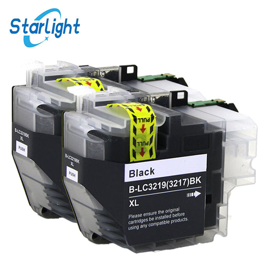2 Black Compatible Brother LC3219XL Ink Cartridge Replacement For LC3219XL / LC3217XL Fits For Brother MFC-J5330DW MFC-J5335DW MFC-J5730DW MFC-J5930DW