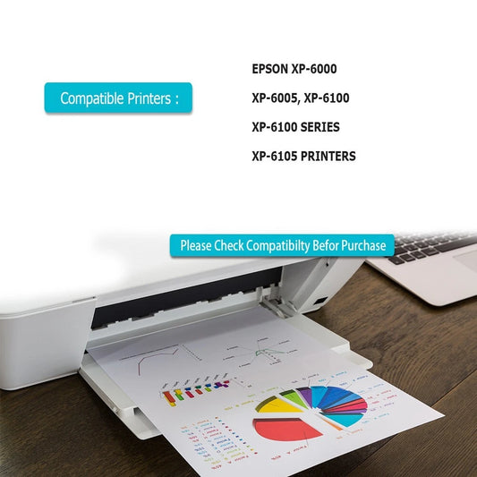 Black Ink Cartridge 202XL For Epson XP6000 XP6005 XP6100 XP6105