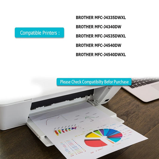 Black Ink Cartridge LC426XL For use in Brother MFC-J4335DWXL MFC-J4340DW MFC-J4540DW