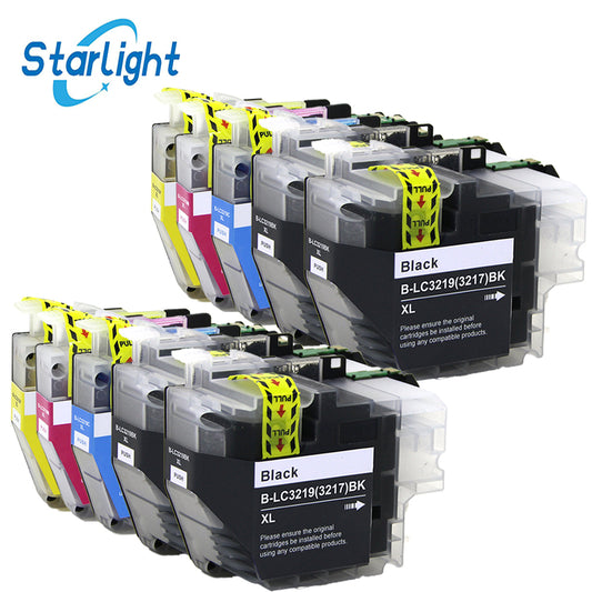 10 Compatible Brother LC3219XL Ink Cartridge Replacement For LC3219XL / LC3217XL Fits For Brother MFC-J5330DW MFC-J5335DW MFC-J5730DW MFC-J5930DW