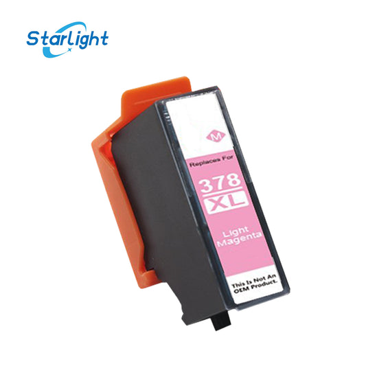 Light Magenta Ink Cartridge 378XL For Epson XP-8500 XP-8505 XP-8600 XP-8605 XP-8700 - Starlight