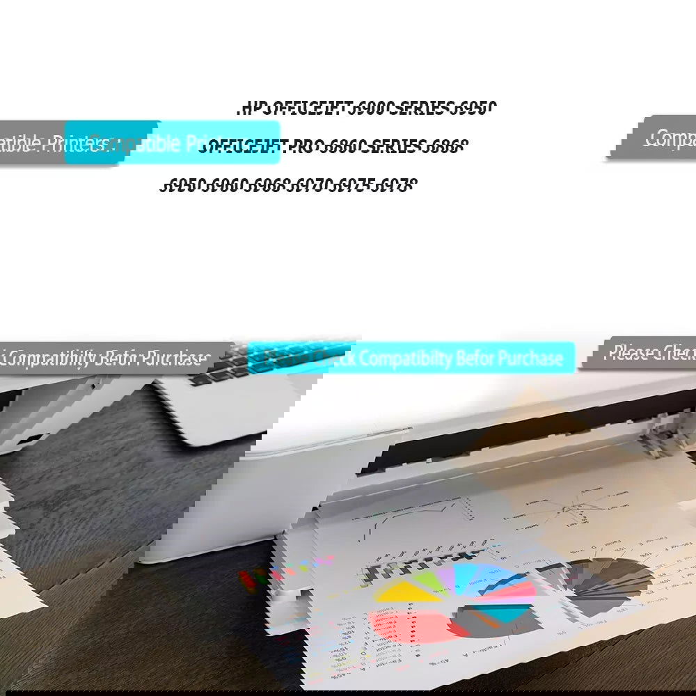 4 Ink Cartridge 903XL For HP OfficeJet 6900 6950 6860 6868 6950 6960 6975 - Starlight