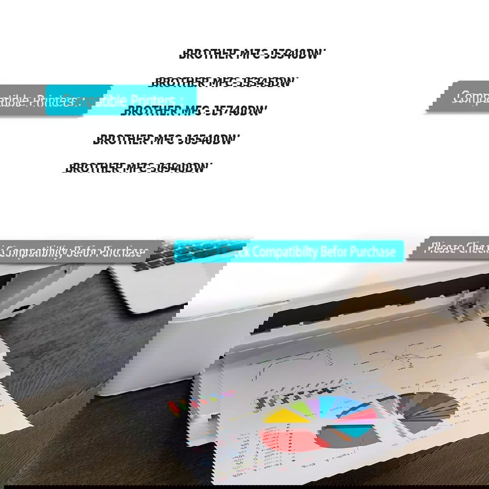 4 Ink Cartridge LC422XL Fits For Brother MFC-J5340DW MFC-J5345DW - Starlight