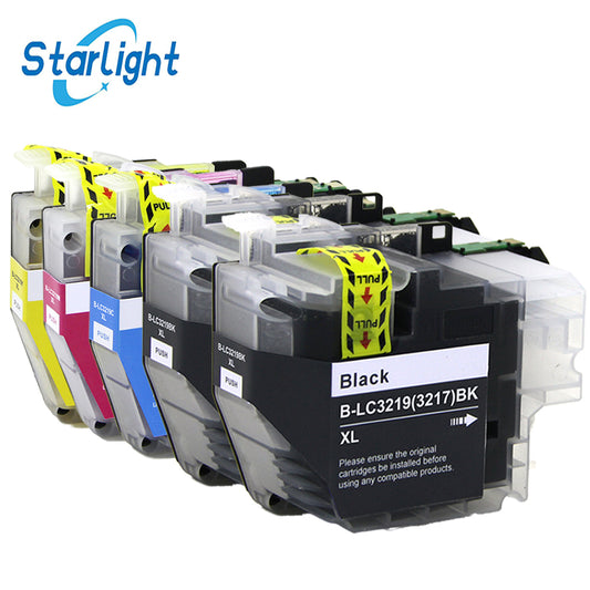 5 Compatible Brother LC3219XL Ink Cartridge Replacement For LC3219XL / LC3217XL Fits For Brother MFC-J5330DW MFC-J5335DW MFC-J5730DW MFC-J5930DW