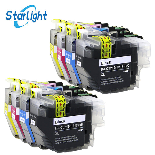 8 Compatible Brother LC3219XL Ink Cartridge Replacement For LC3219XL / LC3217XL Fits For Brother MFC-J5330DW MFC-J5335DW MFC-J5730DW MFC-J5930DW