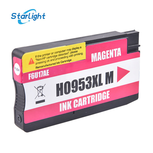 Magenta Ink Cartridge 953XL For HP Officejet Pro 7700 7720 7730 7740 WF 8200 8210 8216 8218 8710 8715 8718 8719 8720 8720 8725 8730 87405 - Starlight
