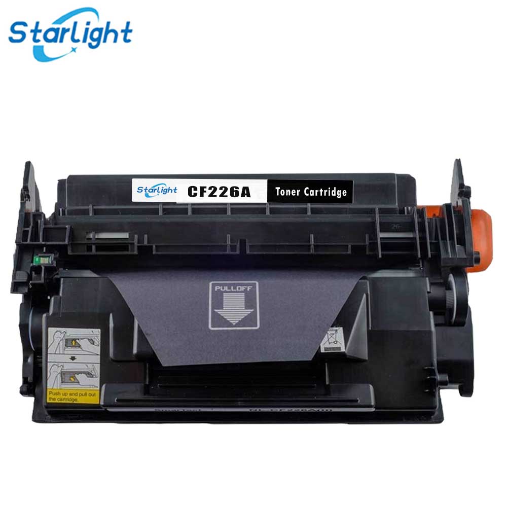 Toner Cartridge 26X / CF226X Fit For HP LaserJet Pro M402d,M402dn,M402dw,M402n,M426dn,M426dw,M426fdn,M426fdw,MFP M426m,MFP M426n Black - Starlight
