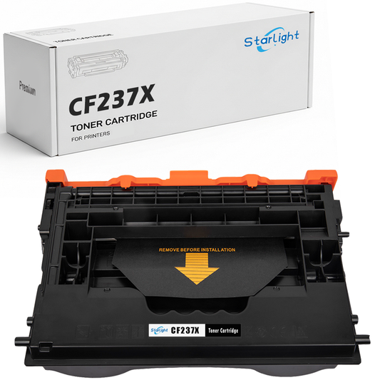 Black Compatible HP 37X Toner Cartridge Replacement For HP 37X / CF237X Fits For HP LaserJet Enterprise Flow MFP M631h MFP M632z M607dn M607n M608dn