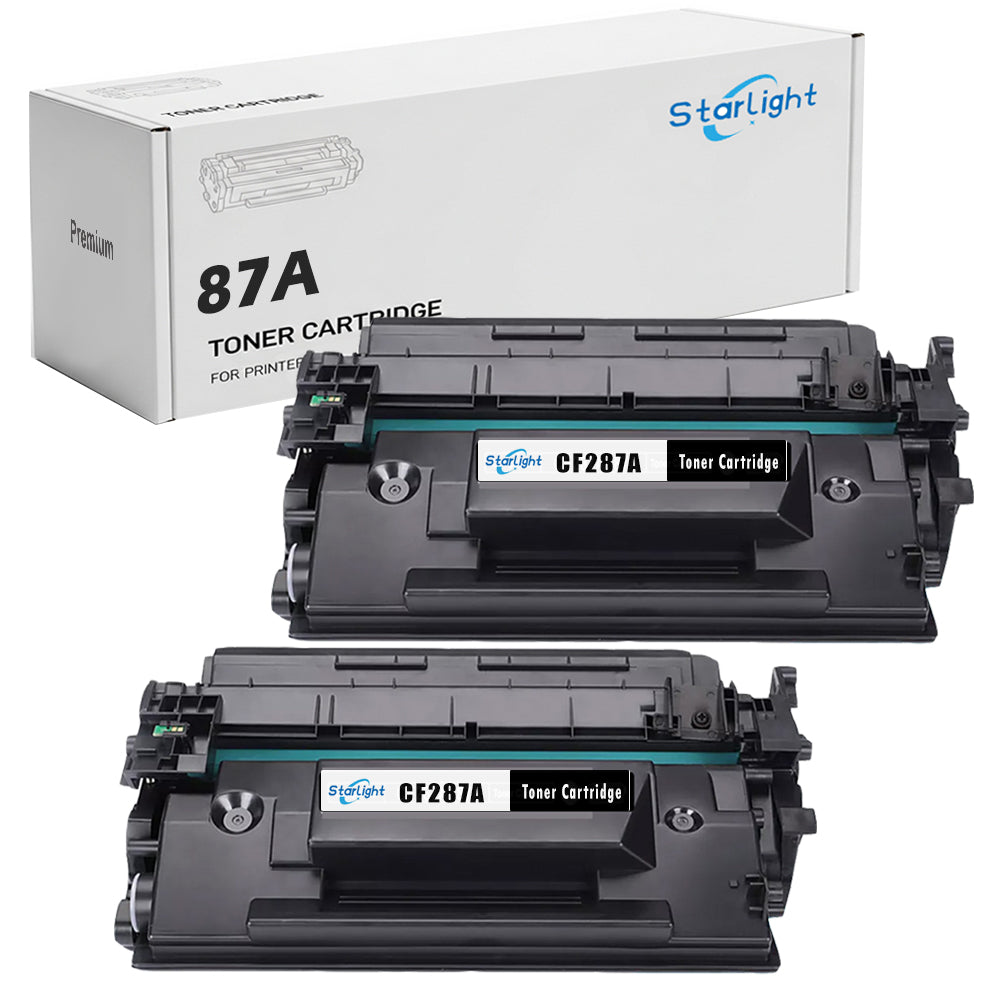 2 Toner Cartridge 410X / CF410X Fit For HP Colour LaserJet Pro M452dn M452dw M452nw M377dw M477dw M477fdn M477fdw M477fnw M477nw Black - Starlight