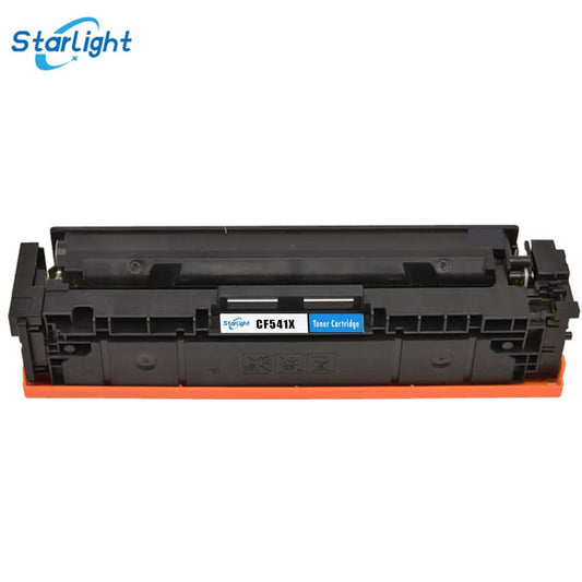 CF541X Compatible CyanToner Cartridge Replace for HP 203X 203A HP Colour LaserJet Pro M254dw M254nw MFP M280nw MFP M281fdn MFP M281fdw - Starlight
