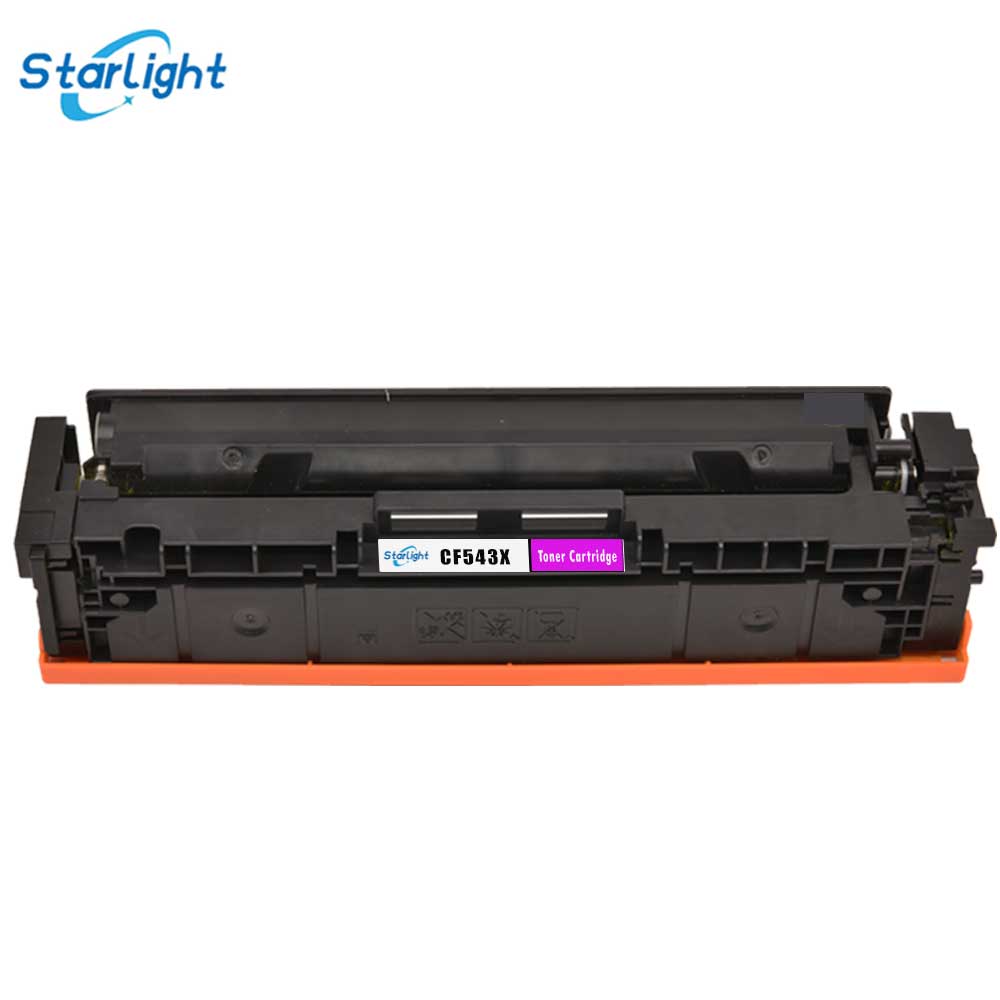 CF543X Compatible Magenta Toner Cartridge Replace for HP 203X 203A HP Colour LaserJet Pro M254dw M254nw MFP M280nw MFP M281fdn MFP M281fdw - Starlight